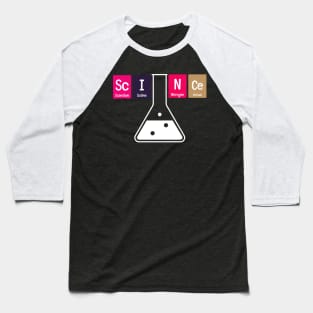 Science Periodic Table Chemistry Funny Baseball T-Shirt